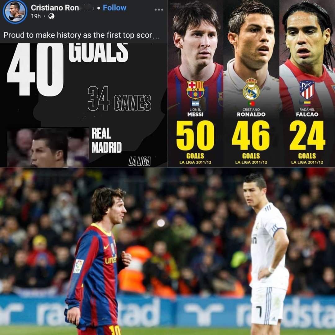 【Factos！我罗哥为了取悦粉丝也是拼了🤡】C罗社交媒体上发布视频，庆祝自己