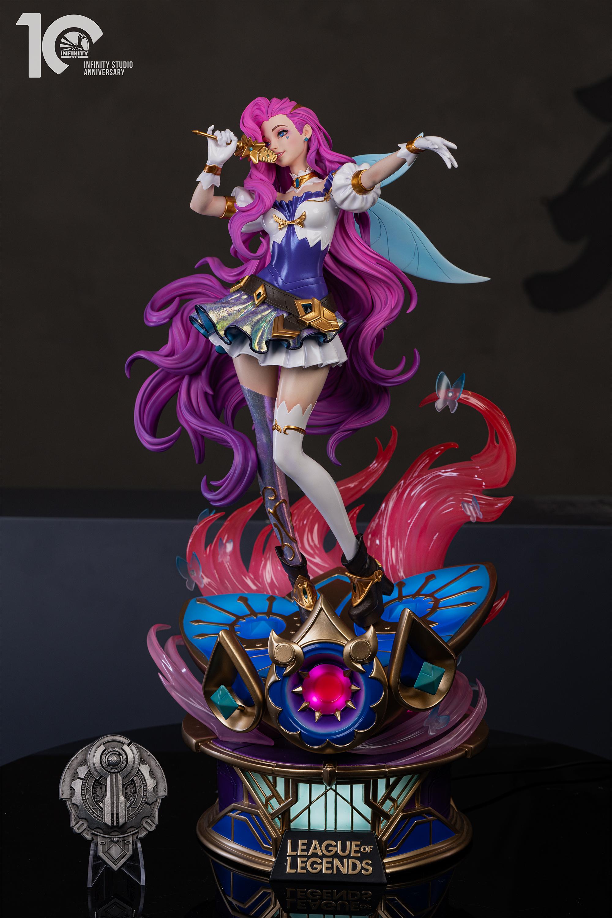 「英雄联盟 X 开天工作室 星籁歌姬 萨勒芬妮 1/4全身像」出货通知...
