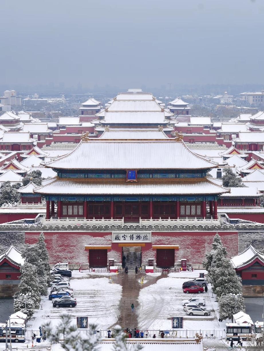 一场大雪🌨️让故宫容颜焕发，真的太漂亮了……❄️北京故宫