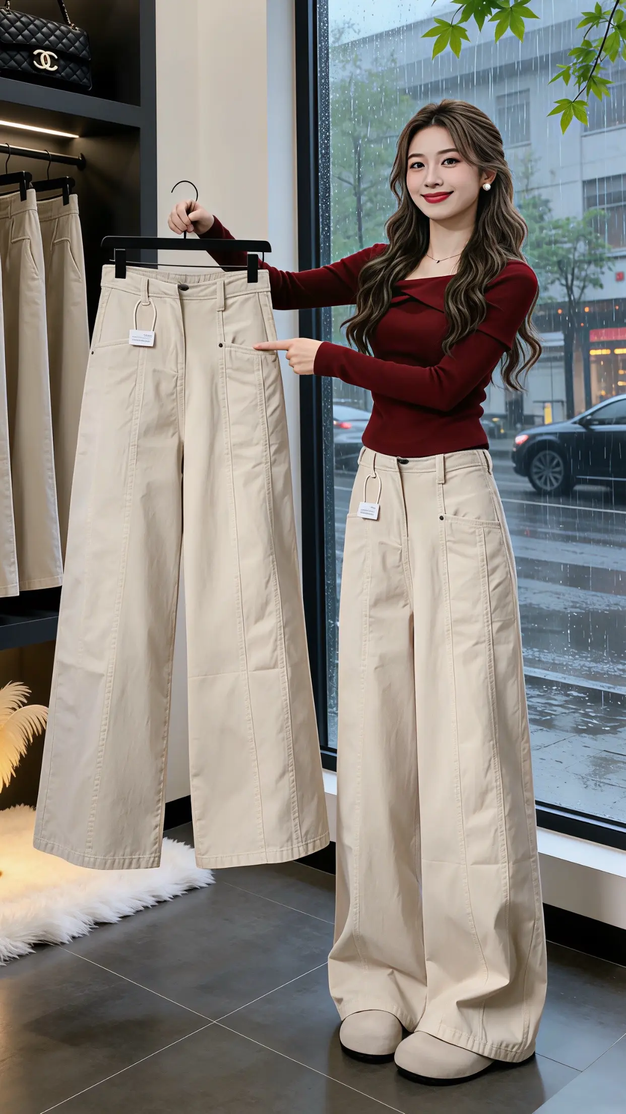 显瘦显高显腿长裤子 百搭神裤人手一条 穿出自己的风格 春款上新 工装牛仔裤