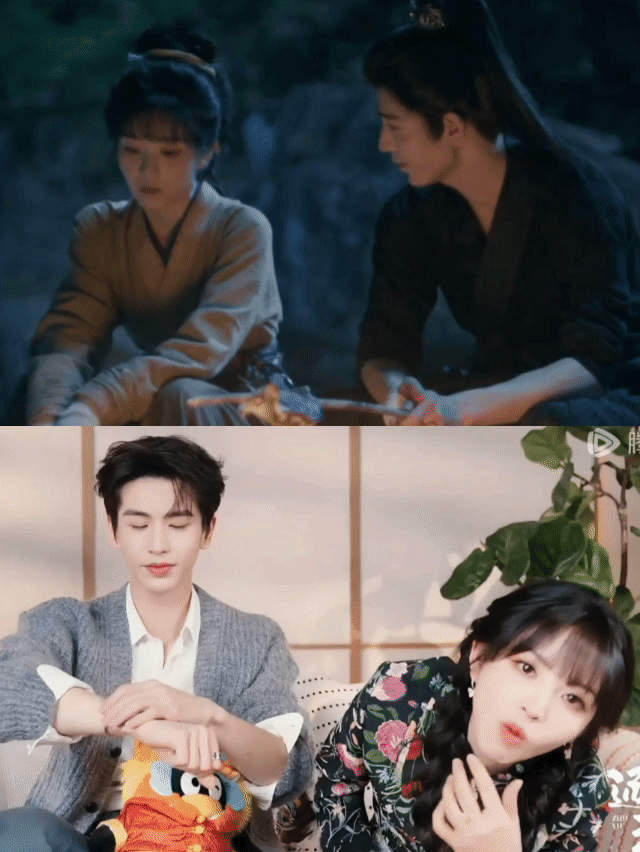 田赫这个视线跟随跟征玉一样啊😋 