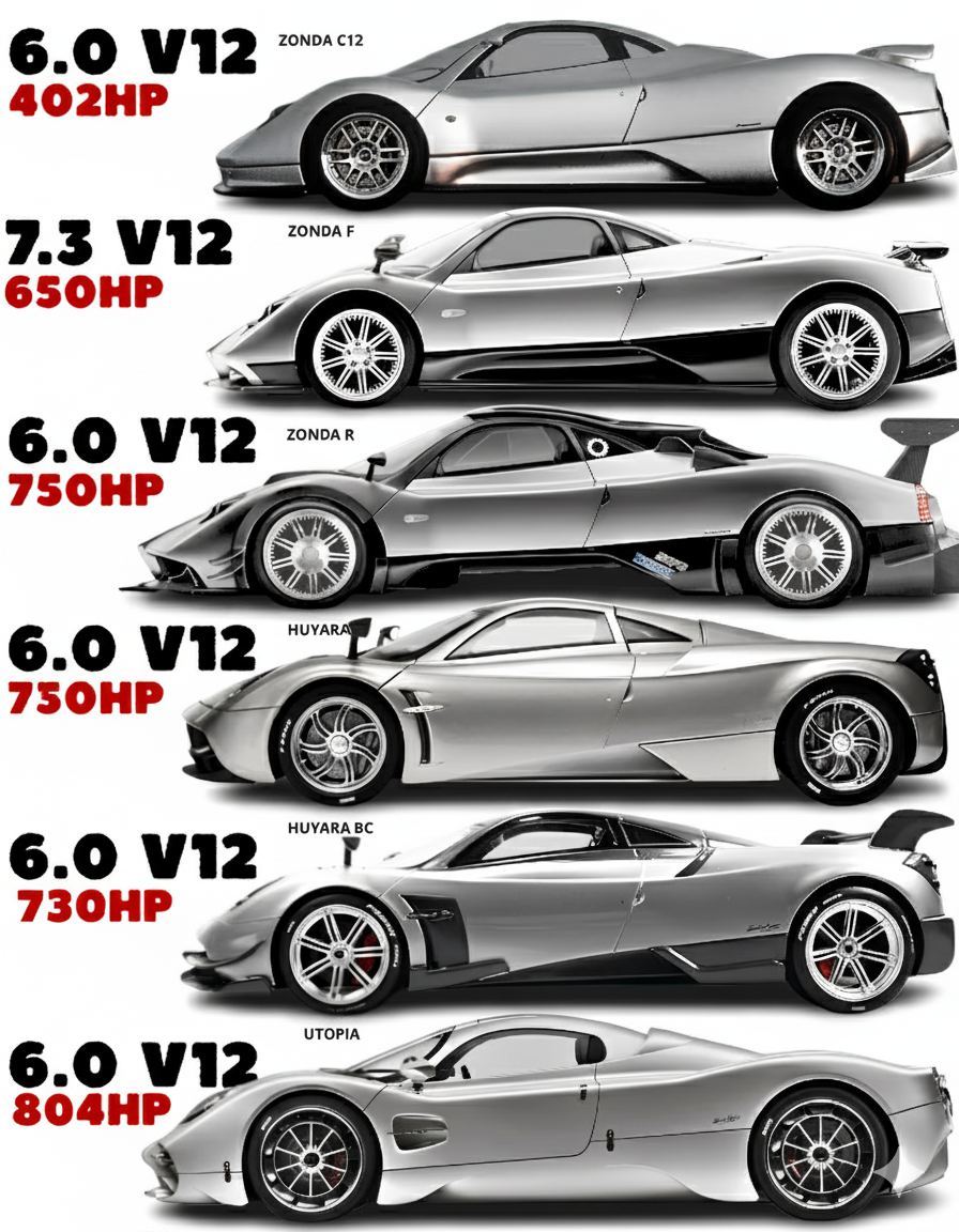 早上好 帕加尼你最喜欢哪款？ 