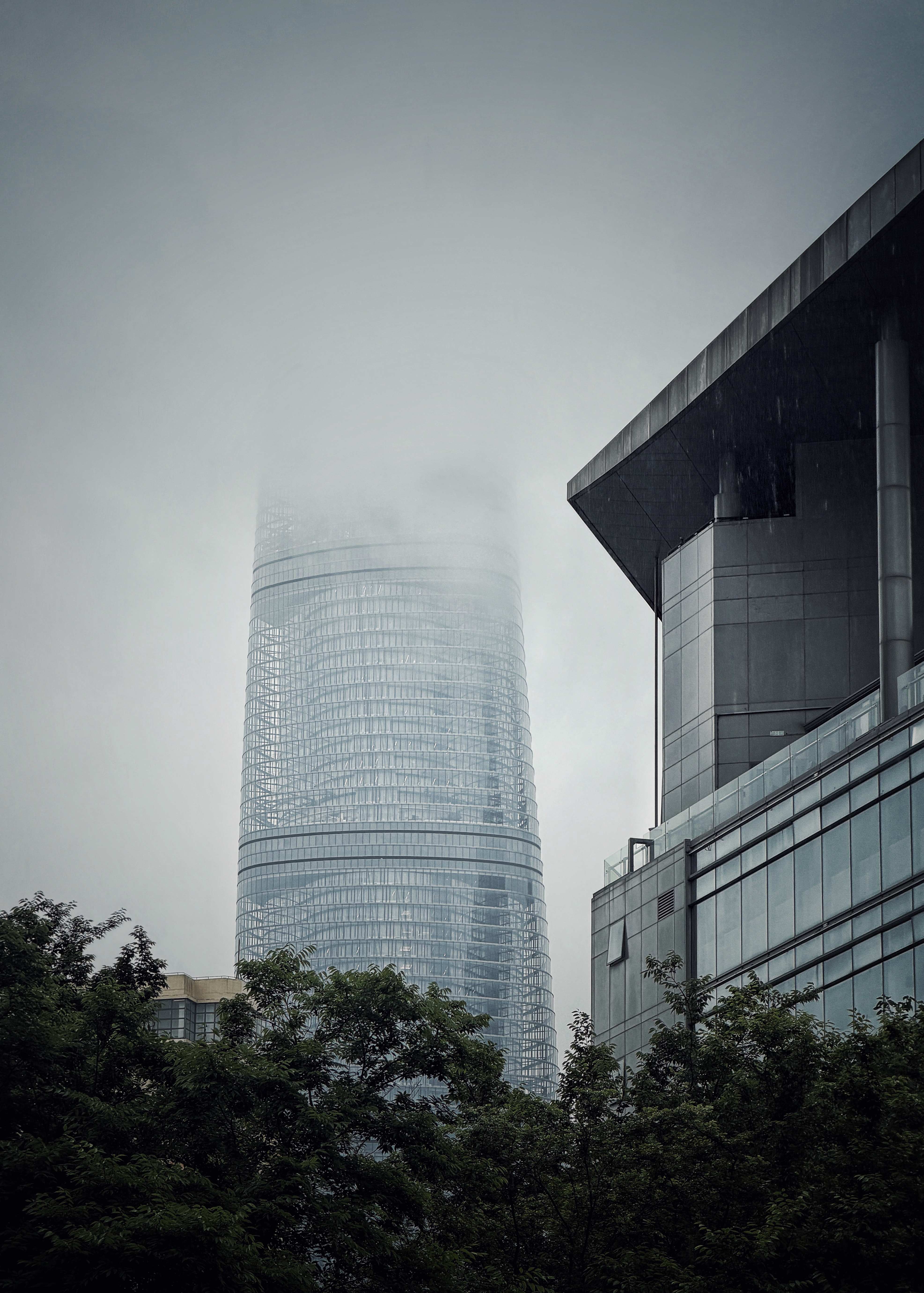 上海还是挺帅的，尤其下雨的时候🌧️ 欣哲频道 上海