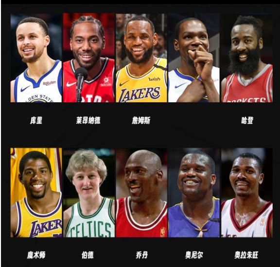 库里时代最强五人vs库爹时代最强五人 打系列赛谁能赢？#NBA总决赛##库里##