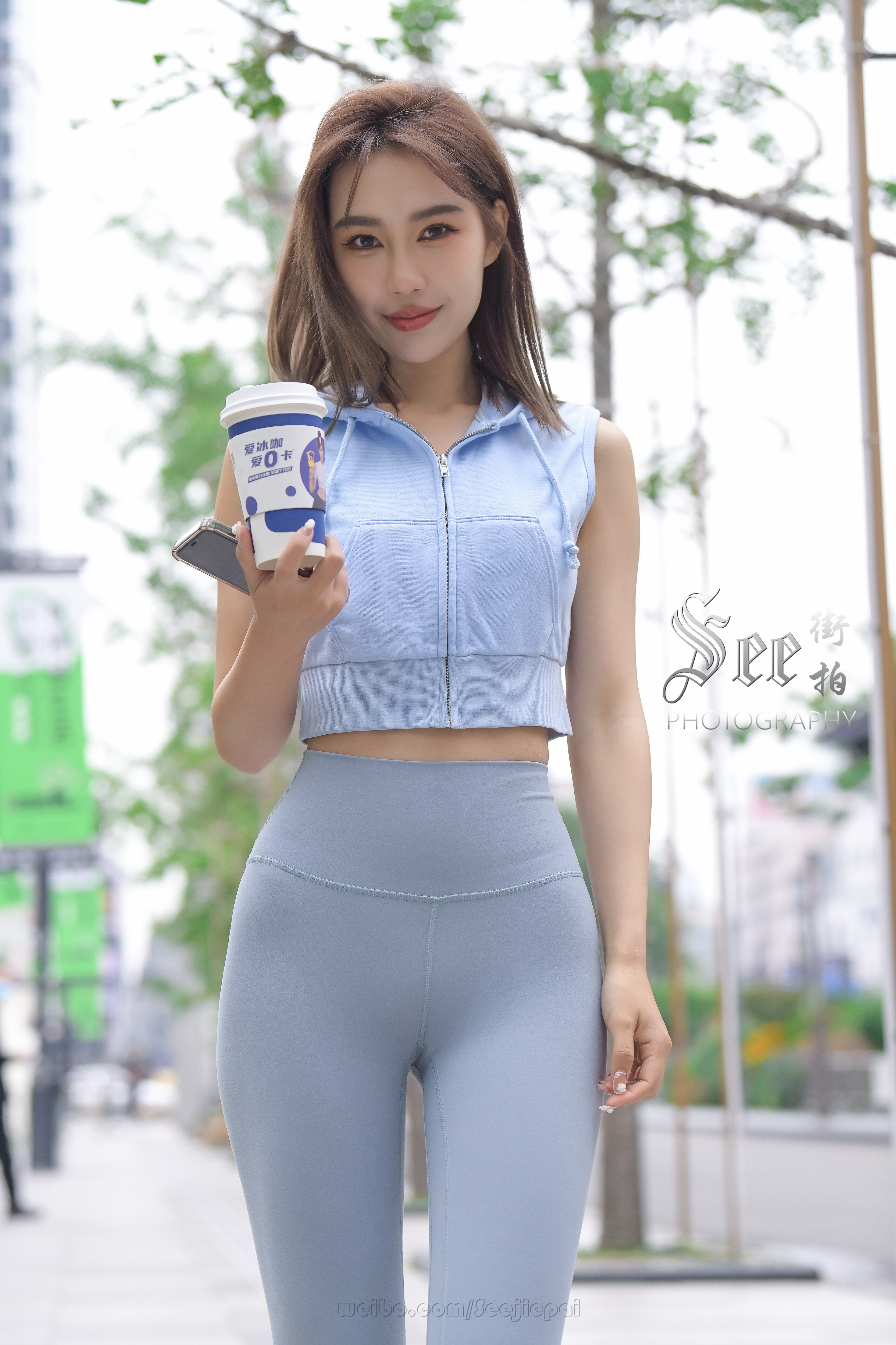 运动装甜美活力~~ ​​​
