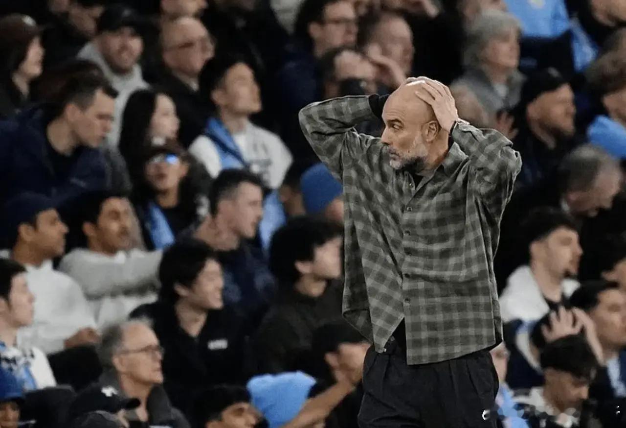 55岁瓜帅江郎才尽？欧冠27亿欧对决：曼城1-5惨负皇马 2年无缘8强北京时间3