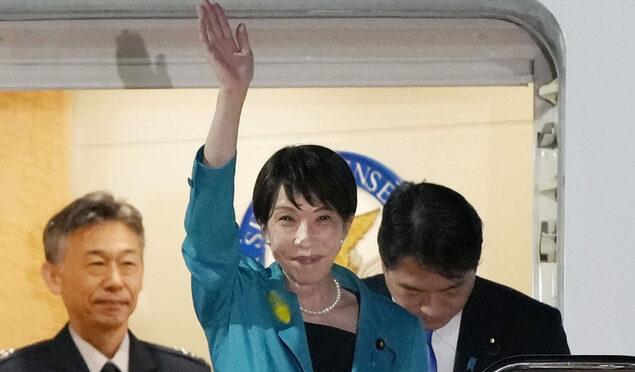 日本首相高市早苗的专机7月3号深夜降落东京羽田机场。这趟飞机从印度新德里返程，走