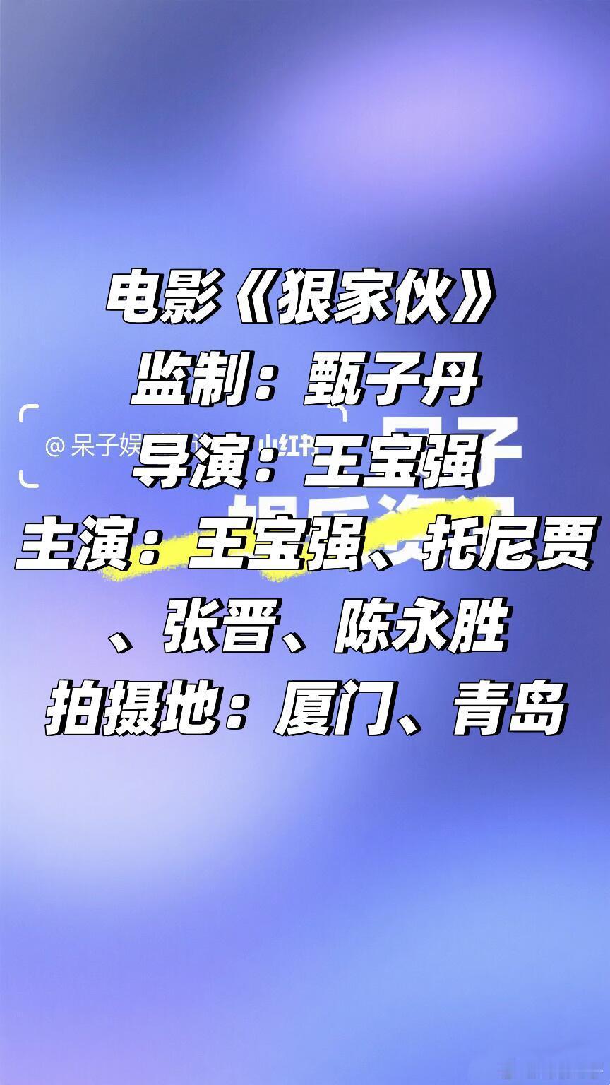 王宝强电影《狠家伙》阵容🈶🍠简介：1936年的纽约唐人街，对于当时纽约的华人