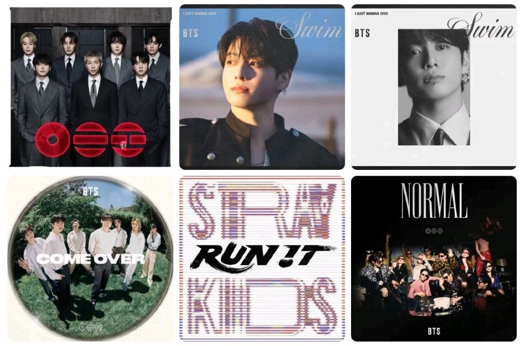 2026年登顶🇺🇸美国iTunes一位的Kpop艺人歌曲🥇 BTS 《SW