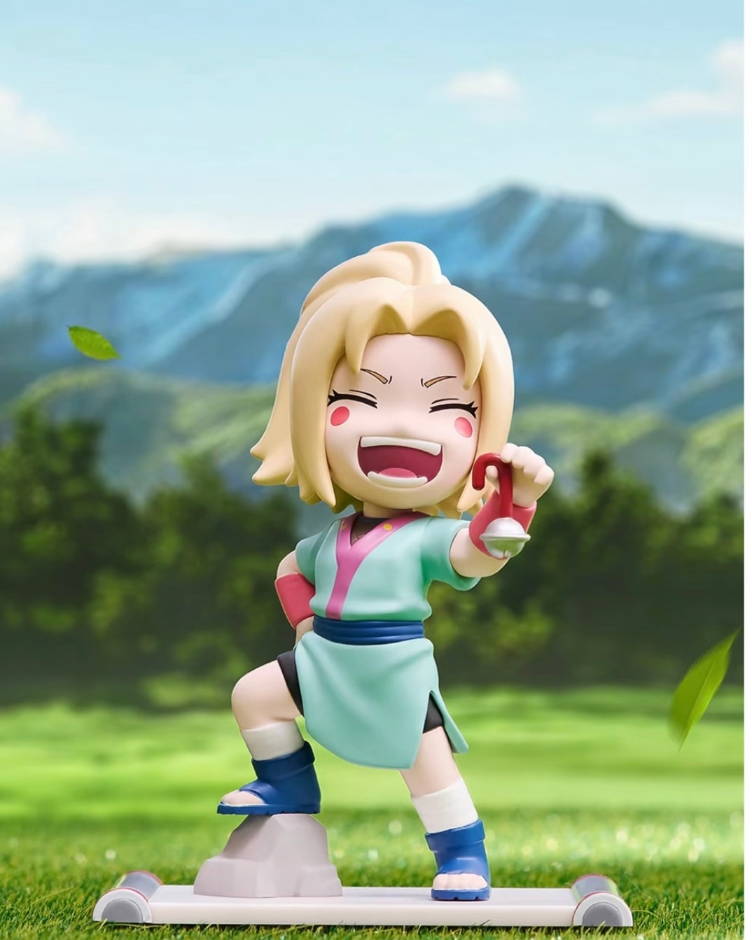 『火影忍者』泡泡玛特 童年系列新手办全员都挺萌的幼年鸣人 佐助出了两款 常规款和