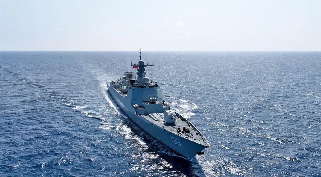 东部战区周日宣布已组织133号舰艇编队通过琉球群岛中的横当水道，开赴西太平洋海域