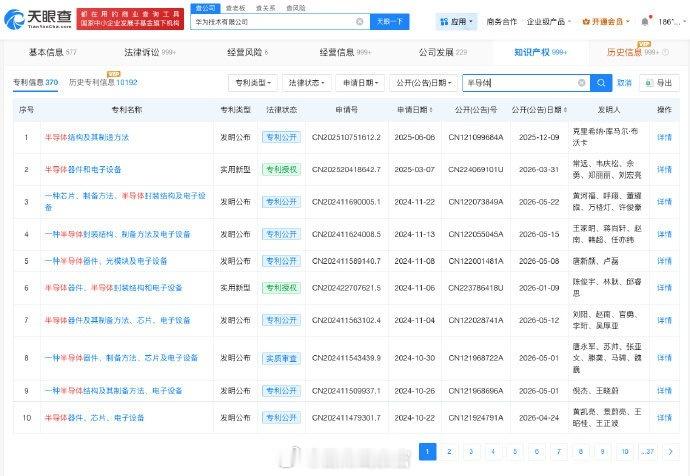 华为已成立半导体相关公司天眼查 App 显示，华为技术有限公司成立于 1987 
