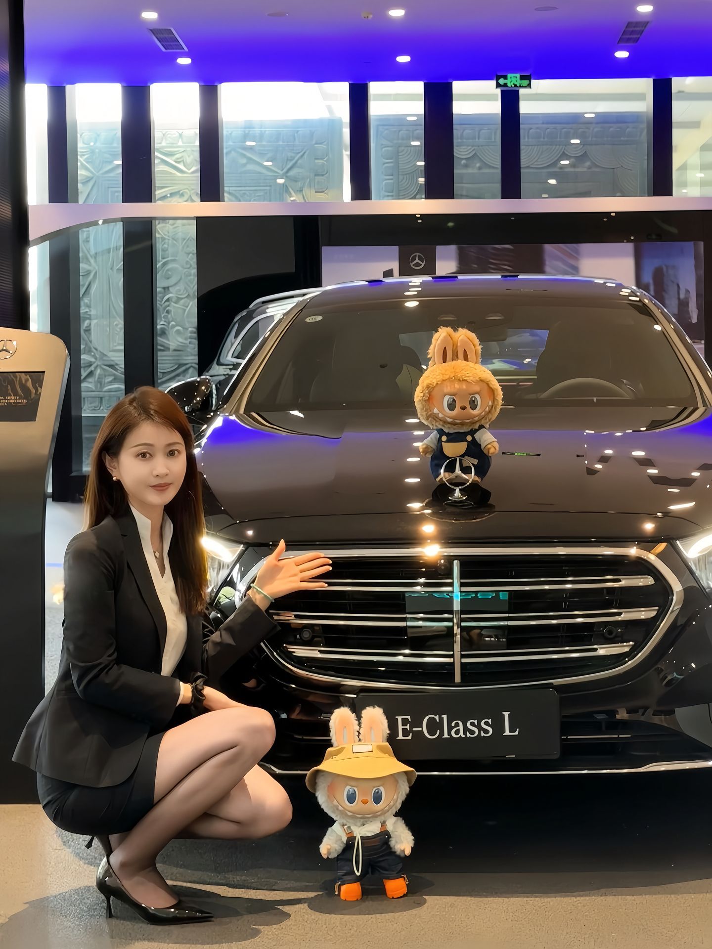 奔驰E级和拉布布[doge] ​​​