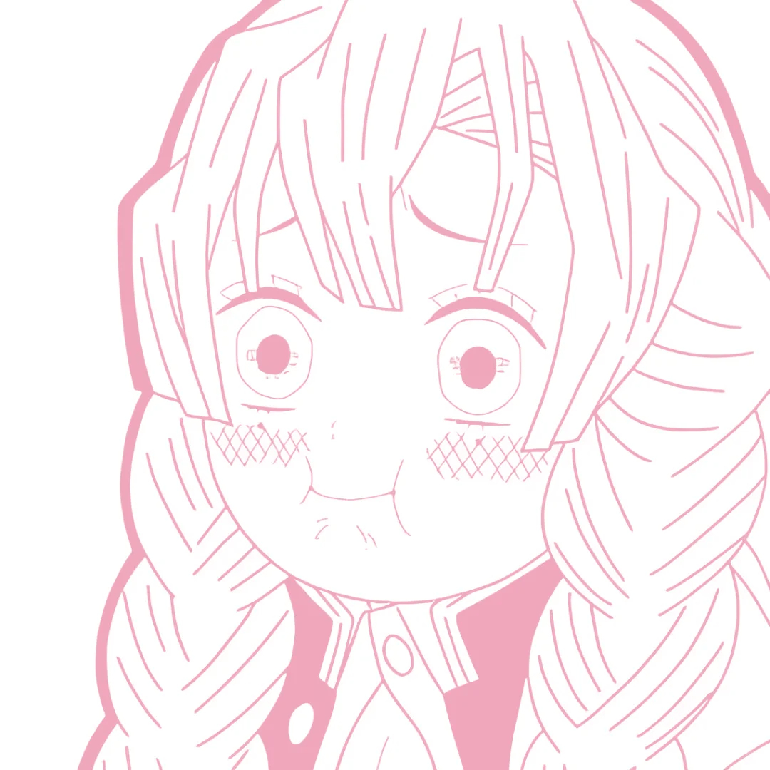 鬼灭之刃 甘露寺蜜璃原画就是一个天使宝宝