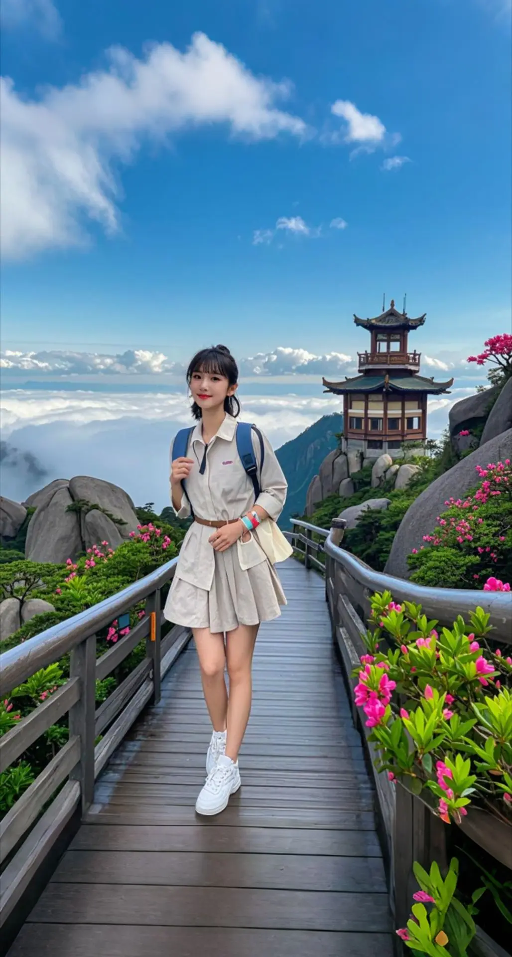AI扩图 AI云间漫行记