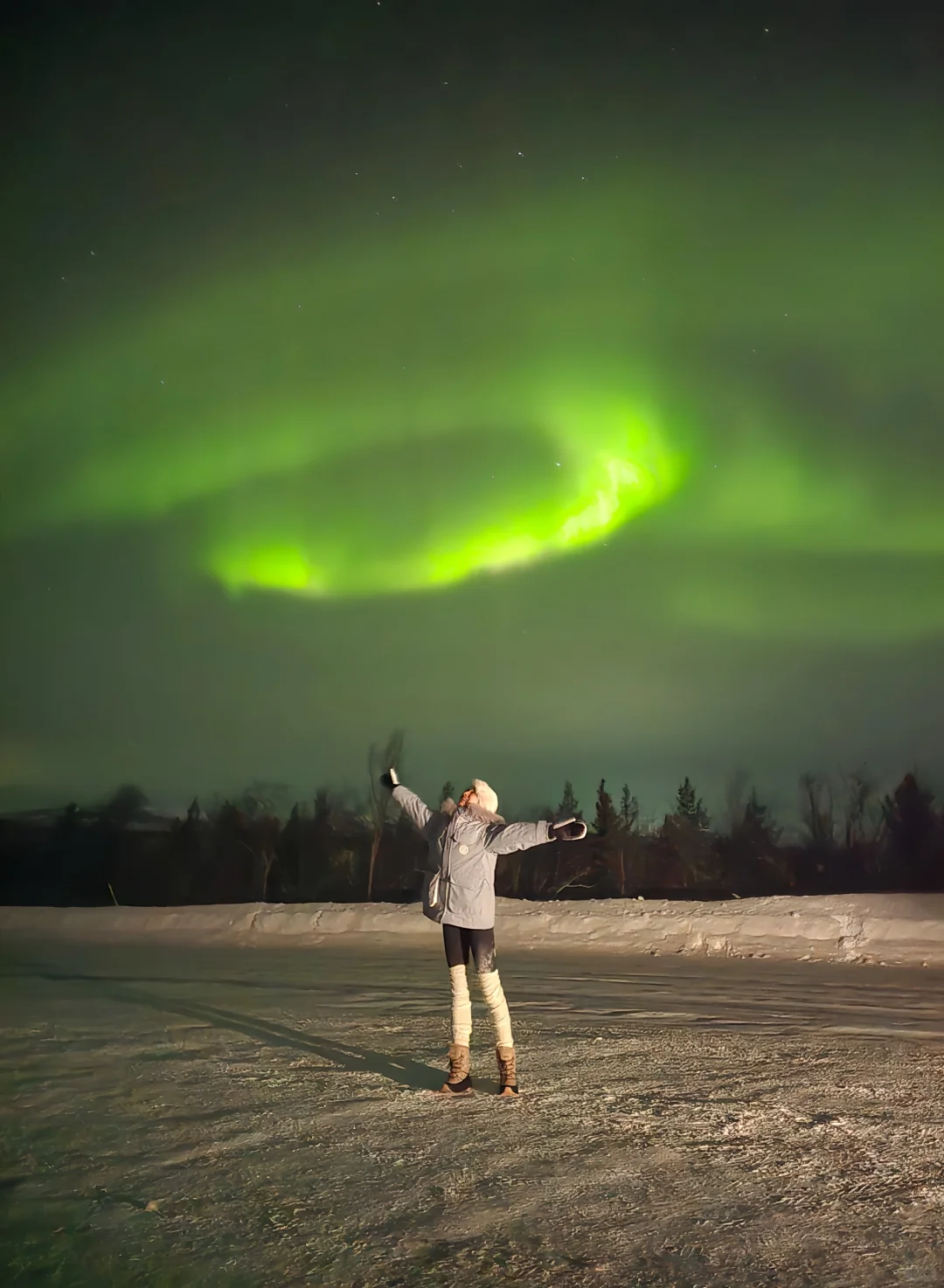 🇷🇺在世界的尽头我看到了极光在跳舞