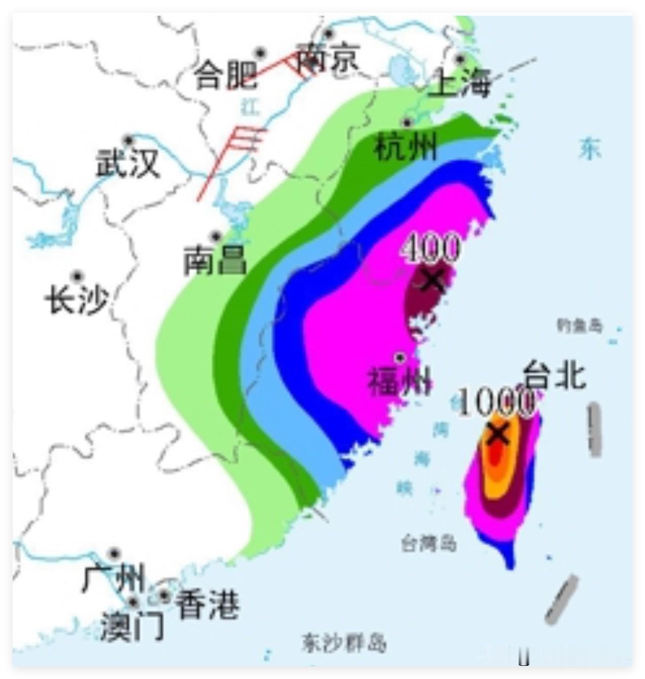 16级超强台风巴威，7月11日到12日，将会给福建省带来狂风暴雨！厦门，泉州，福