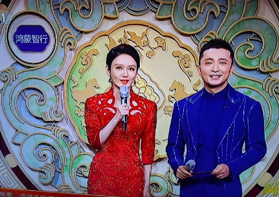 有没有人跟我一样发现，春晚的女主持是不是全程都在看提示词啊？从节目一开始，她的眼