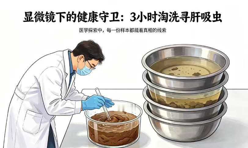 3小时淘洗粪便“大海捞针”，这位检验科医生找到了比热搜更值钱的东西
患者辗转多家