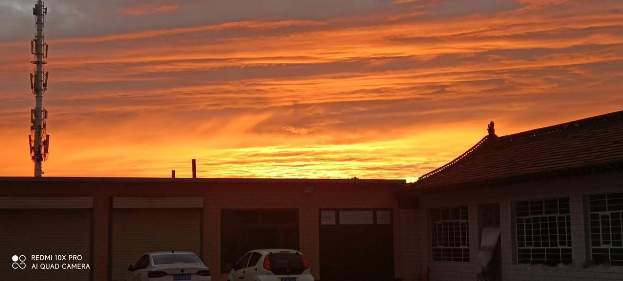 随手拍一张美丽天空照