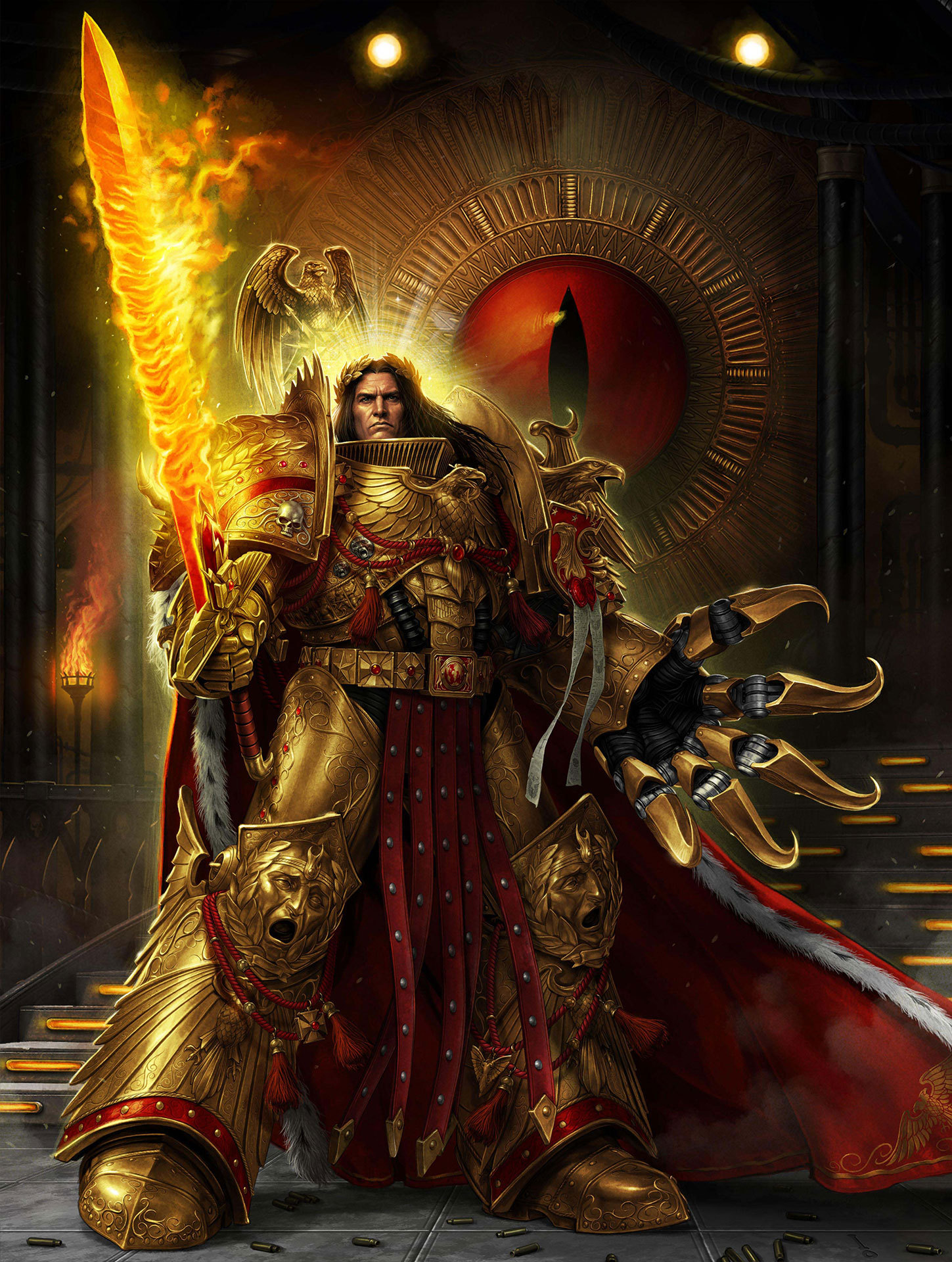 战锤40k 帝皇by Israel Llona 