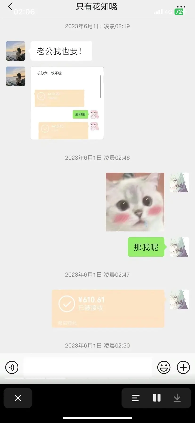 我买回来了，小猫你在哪里