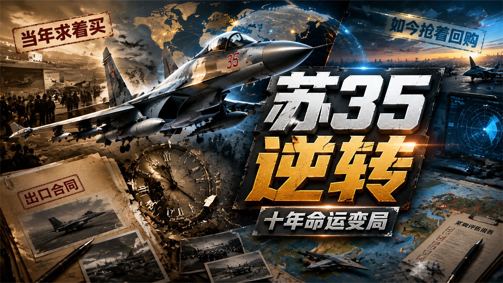 当年求着买、如今抢着回购？苏-35这十年经历了啥？