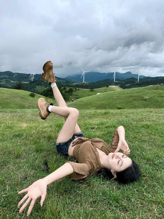 在仰天湖拍到了人生照片！