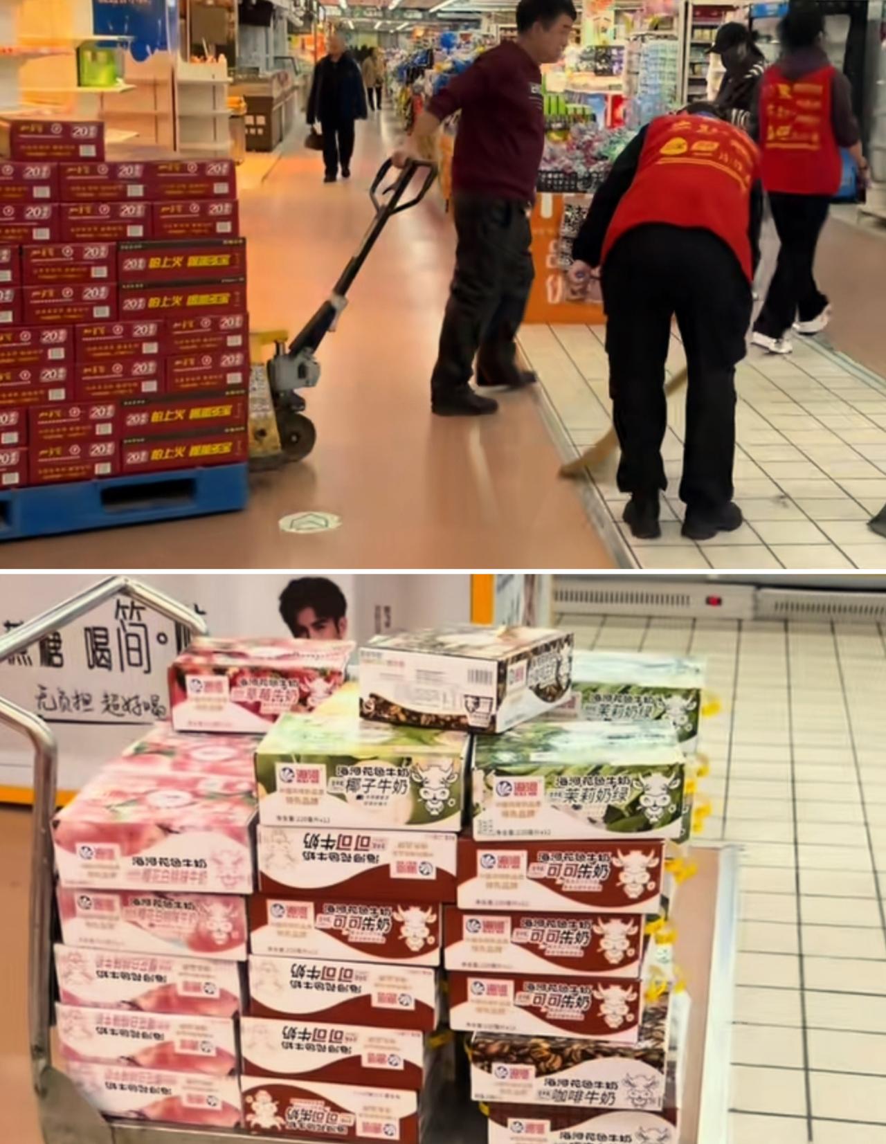 恭喜本溪、恭喜本溪。在11月6日有热心市民来到永丰华联超市发现货架子上摆满了商品