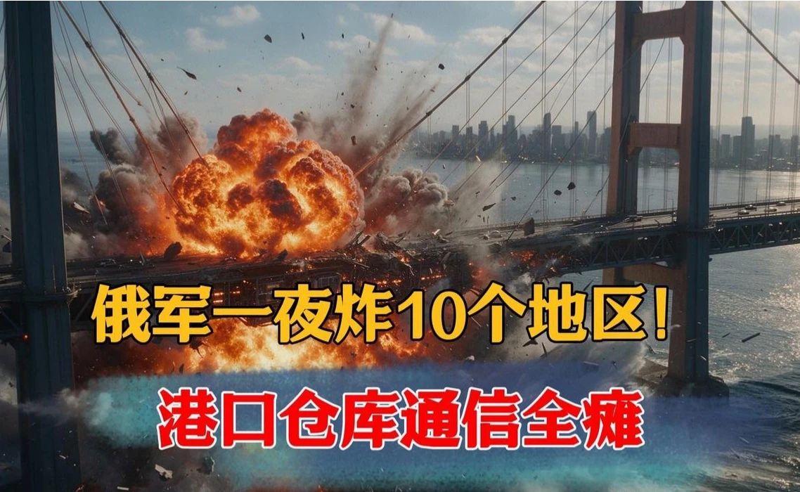 回顾解说：俄军打击乌多地港口通信设施，俄乌局势后续会如何演进？