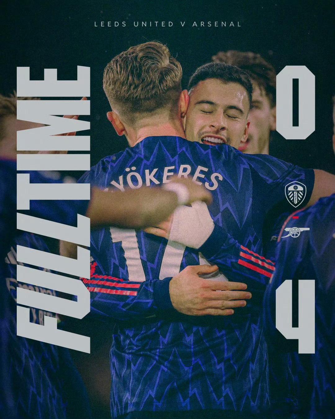 超常发挥。阿森纳客场4比0直接完美打爆利兹联，或许这才是真正的阿森纳精神，作为英