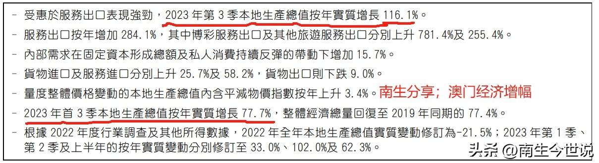 全中国GDP，齐全了！港澳台、大陆地区31省份前三季度经济成绩单
澳门和香港地区