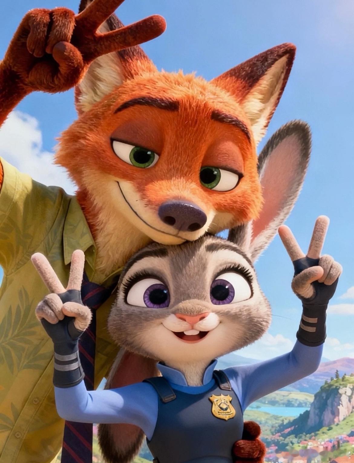 尼克狐尼克超绝引导型恋人 快十年了，因为《疯狂动物城2》上映，我没忍住又去重温了