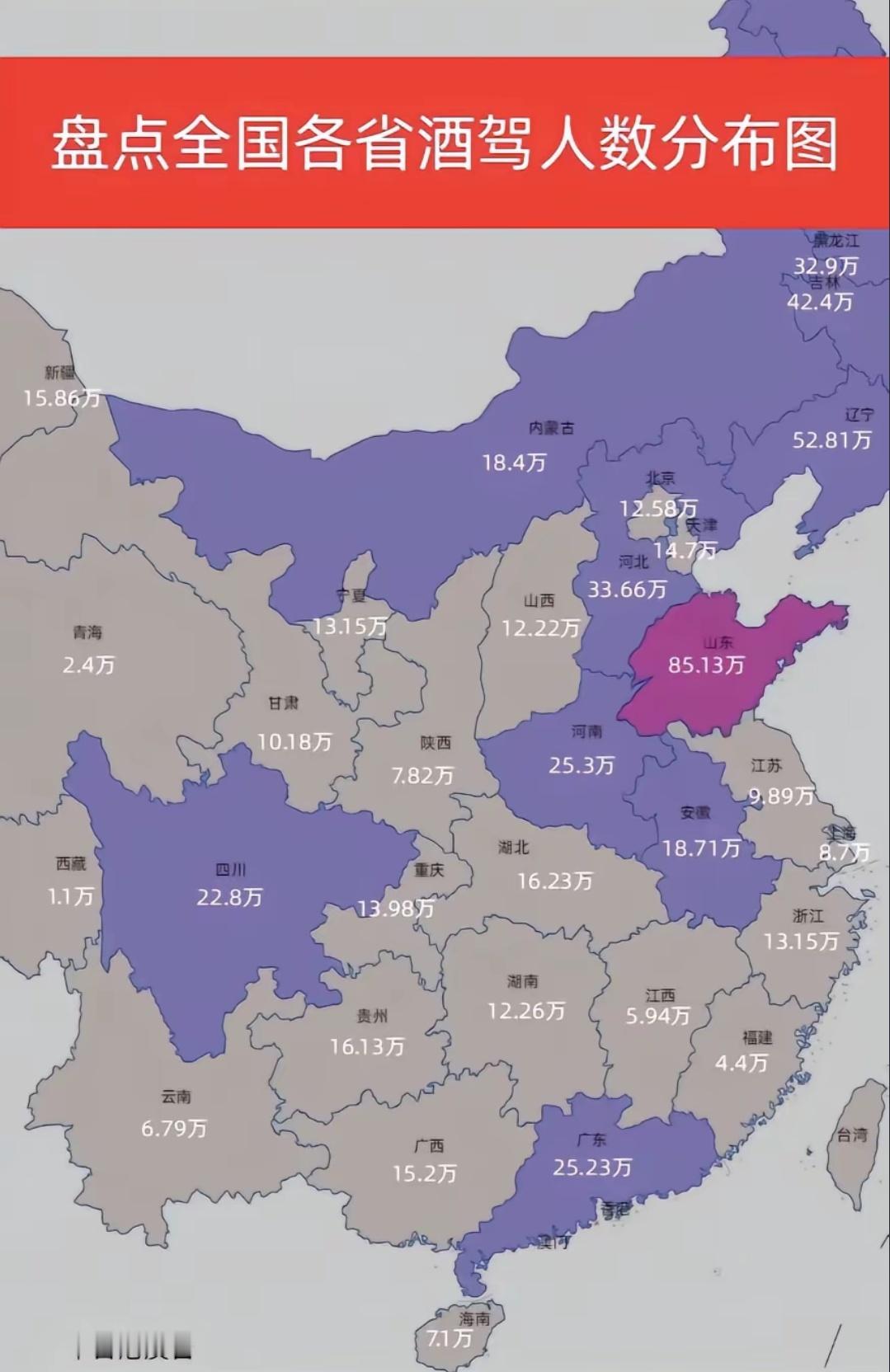 山东酒驾第一吗 