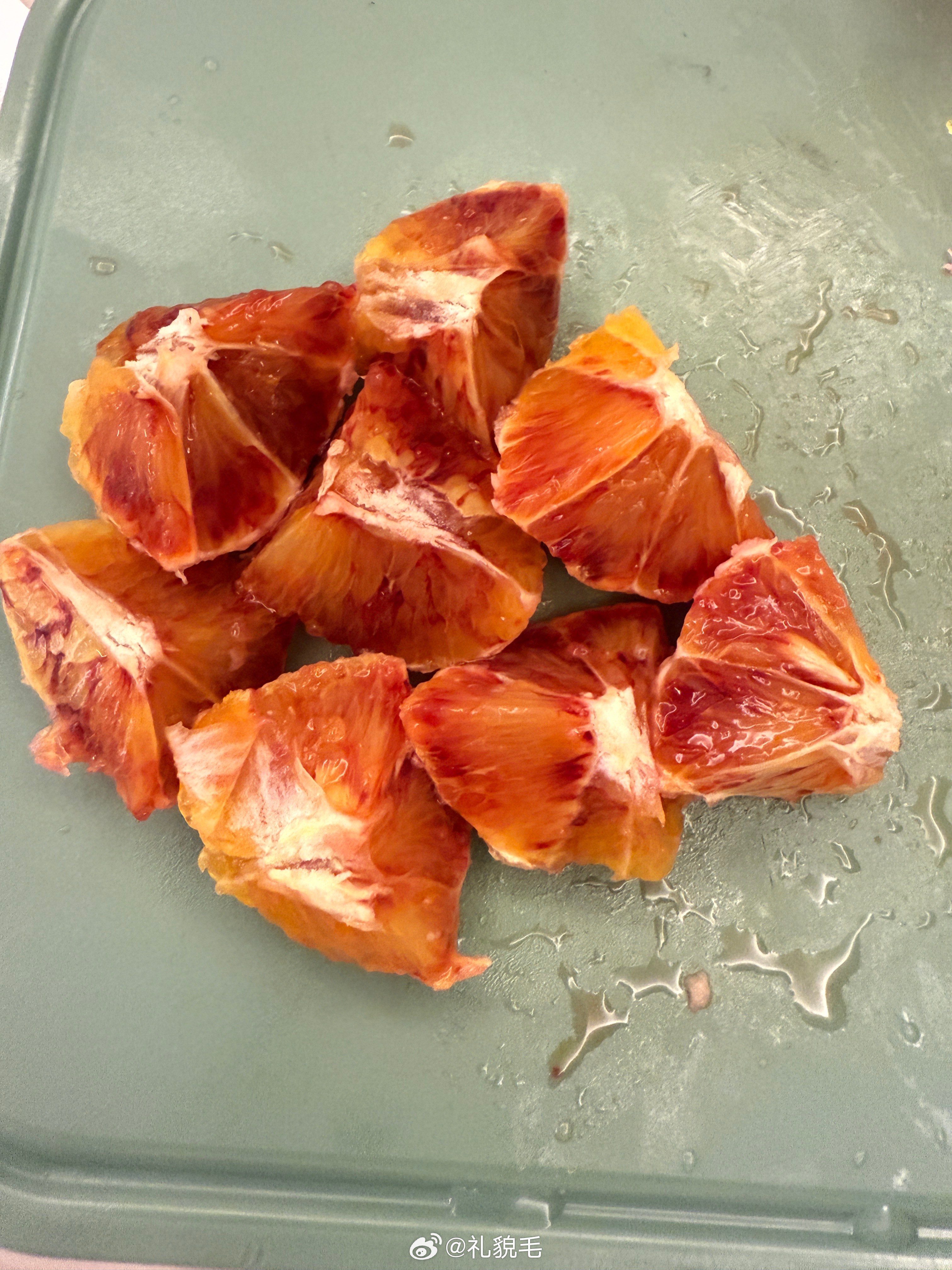 生孩子之前做梦都想不到我把橙子处理成这个形态还不是给我自己吃