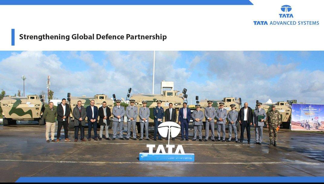 烽火问鼎计划  塔塔向摩洛哥皇家部队交付首批WhAP 8x8轮式装甲车。WhAP