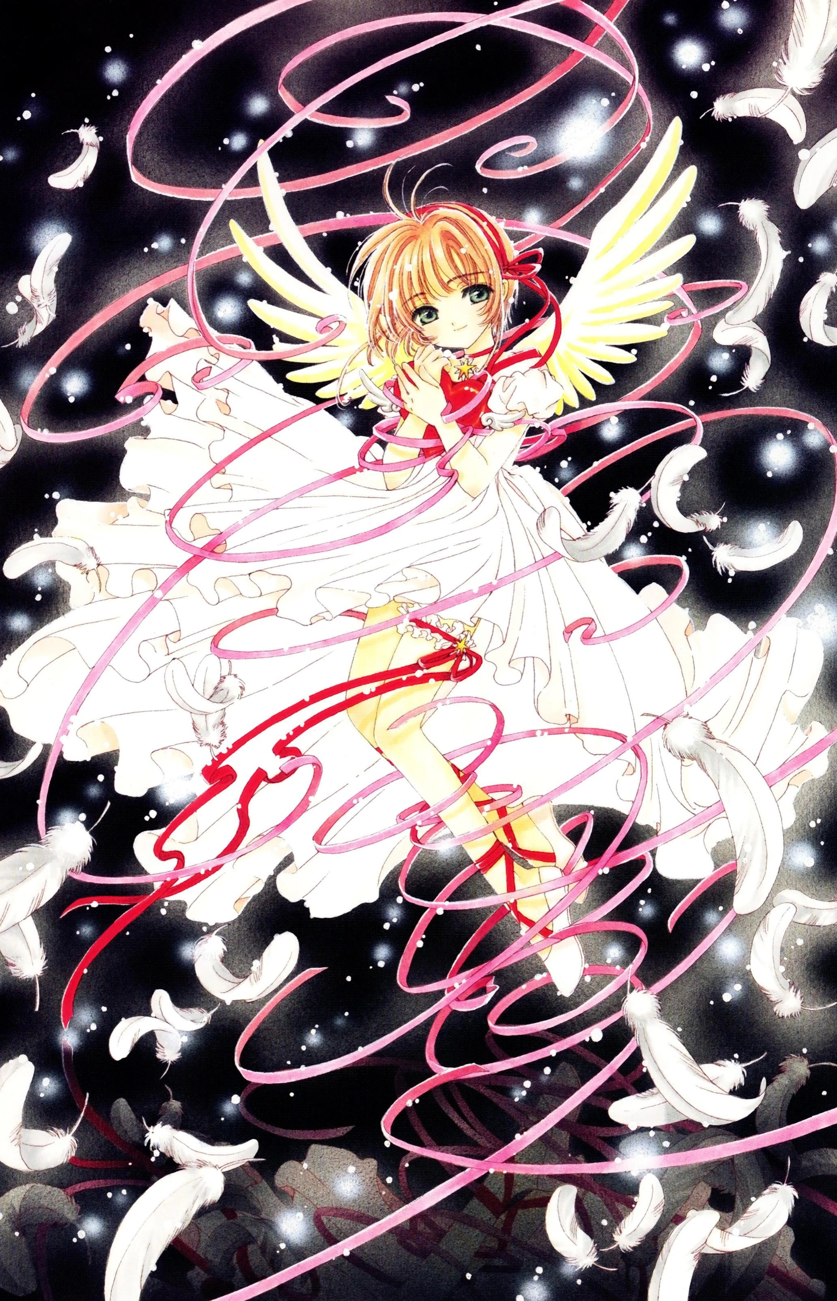 盛夏壁纸大放送动漫仲夏狂欢季 魔卡少女樱原画集【一】 