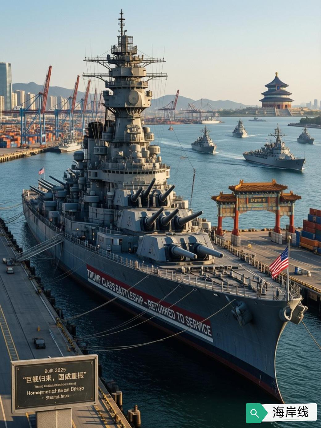 据西班牙《机密报》2月12日报道，美国海军最近抛出一个相当有分量的方案：一艘命名