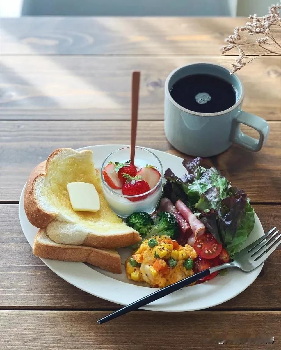 日本美食博主的早餐