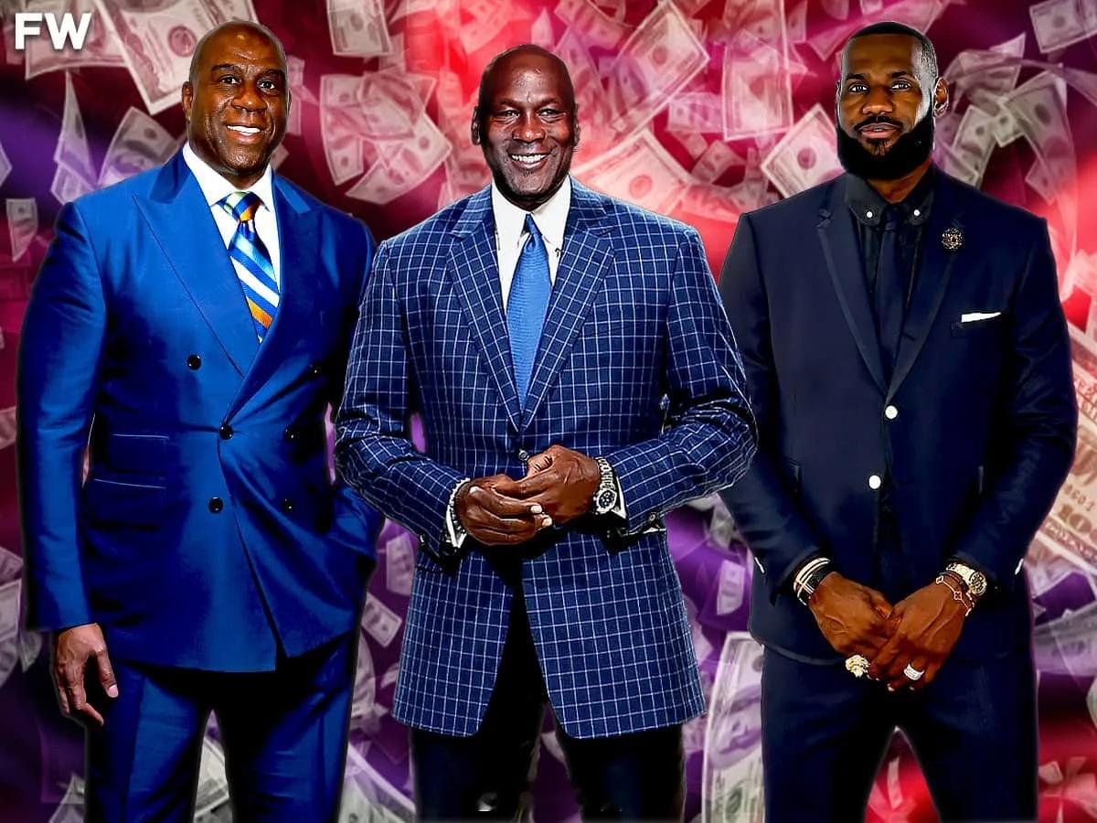 Fadeaway World评选了NBA各个位置身家最高的球员控卫魔术师：15亿
