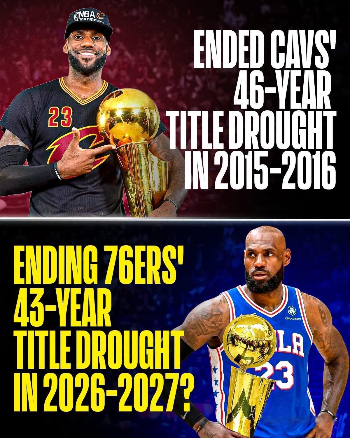 NBA 勒布朗·詹姆斯的履历上已经记录了一座城市最伟大的体育时刻。2016年，他