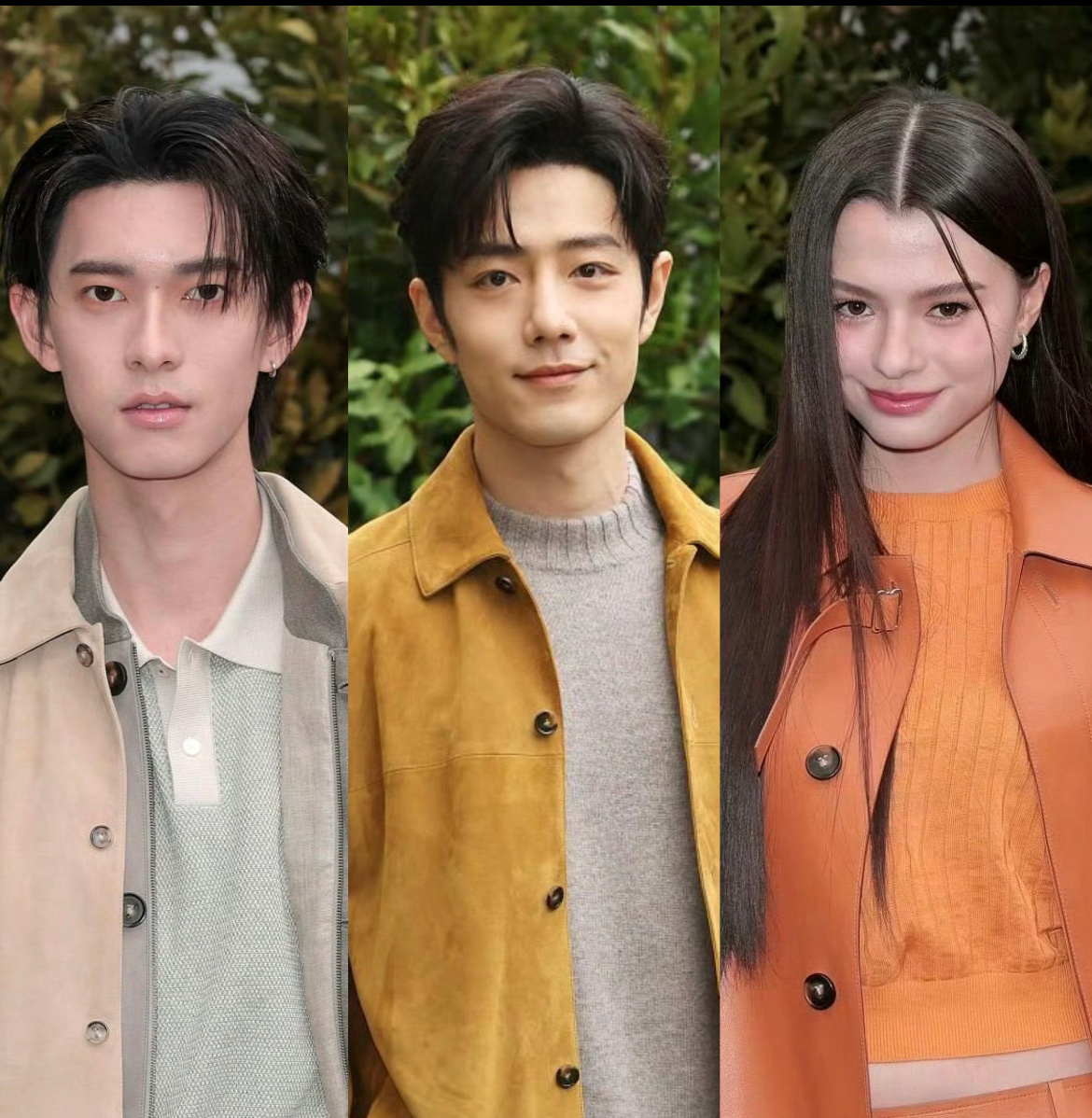 出席TODS大秀G社怼脸生图肖战、becky、Pooh Krittin 谁扛住镜