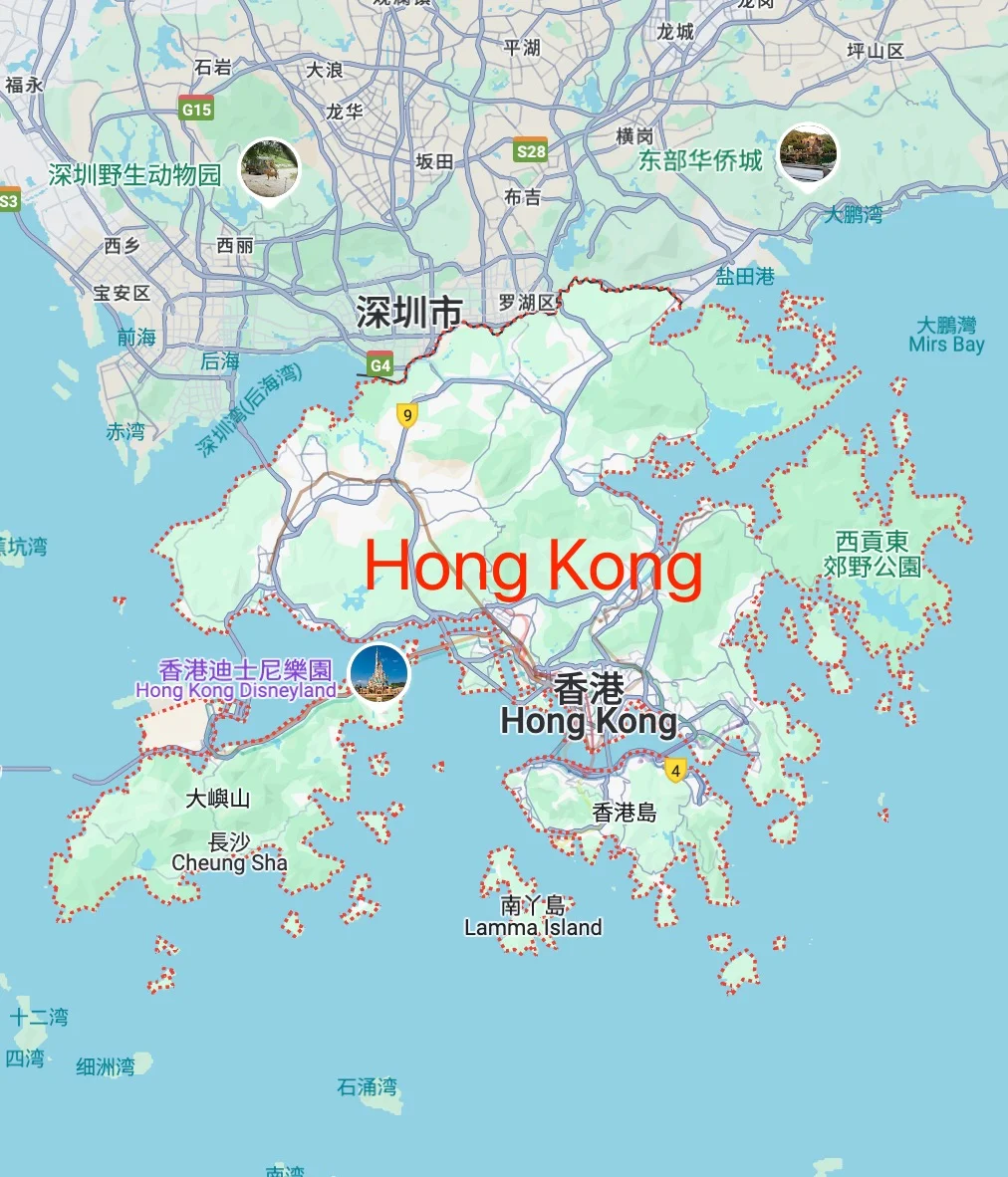 香港🇭🇰给予免签的国家地区