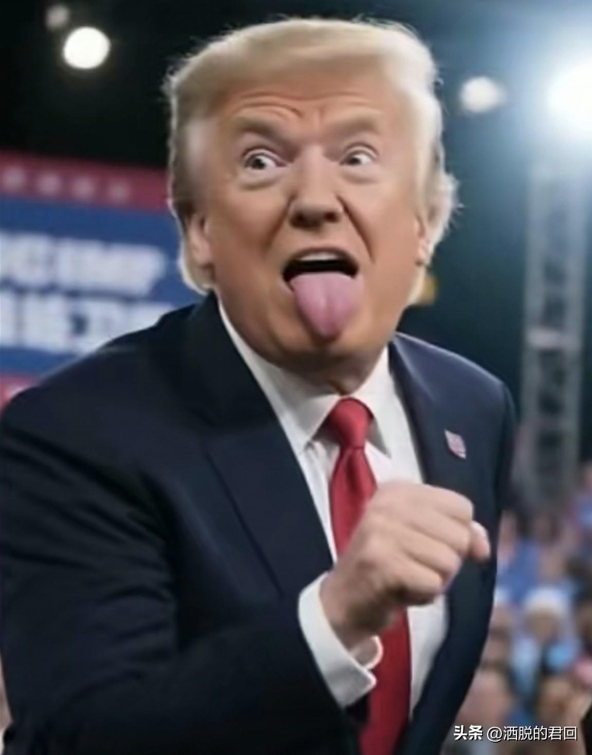 有没有这样一个感觉？
现在特朗普有点像股市里的散户。

如果把美伊冲突比喻成股市