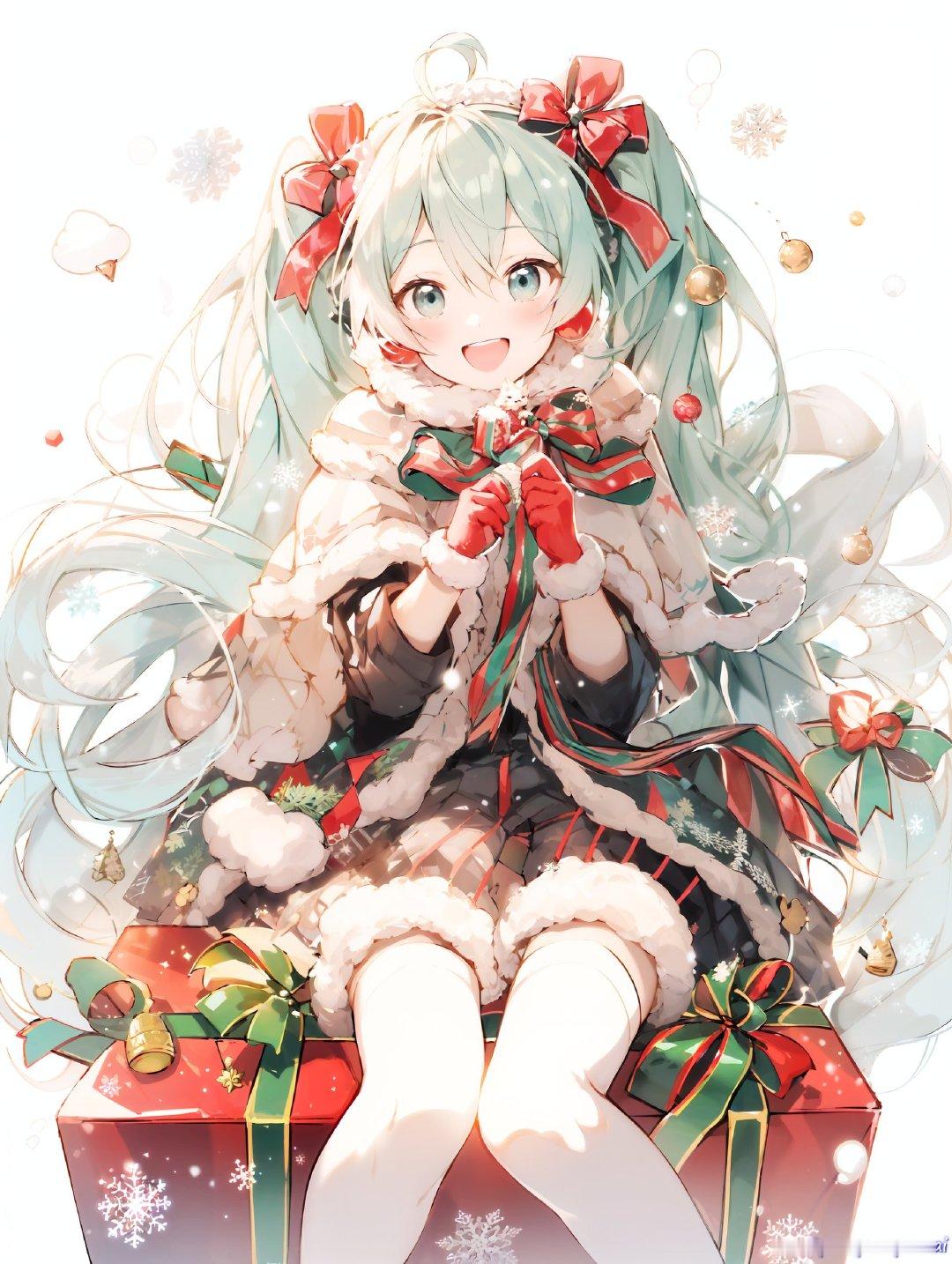 初音未来  圣诞快乐！！！！  