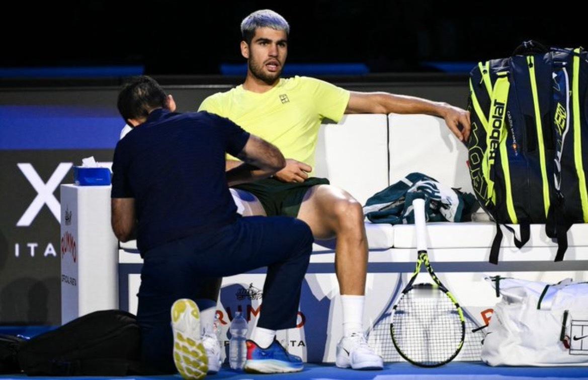 🚨在博洛尼亚的西班牙记者报道了对他们来说最糟糕的消息：卡洛斯·阿尔卡拉斯将不会