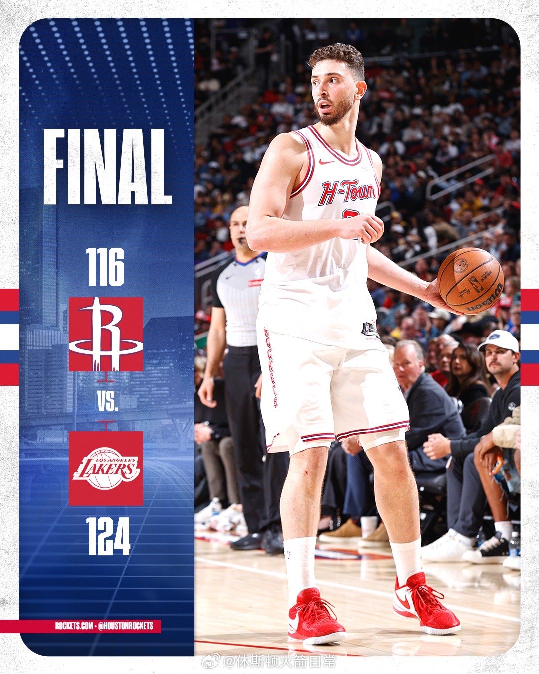 三天内被两杀！看完比赛，你们有什么想说的？我就不说了，吃饭去！心累！湖人vs火箭