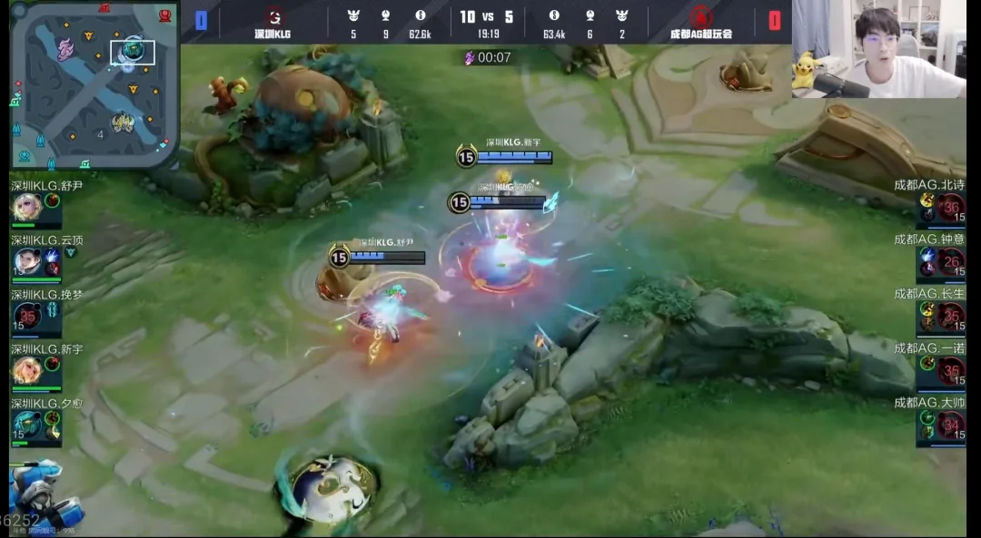 klg1-0ag 不是ag前一秒推二塔 下一秒团灭