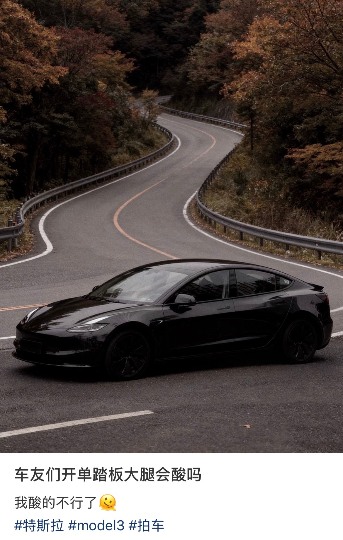车友们开单踏板大腿会酸吗？特斯拉 ​​​