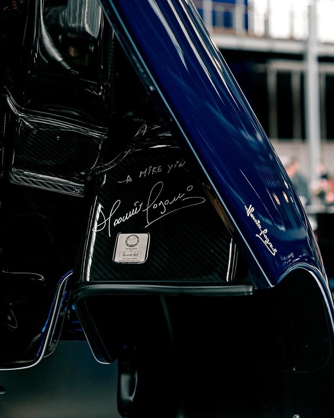 Pagani zonda F from Fangio 🌒#帕加尼zonda##